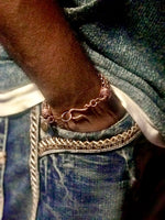 Copper Viking Knit Bracelet