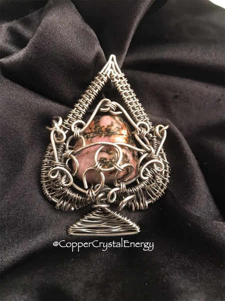 Ace of Spades Sterling Silver