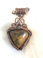 Tiger Eye w/Heart